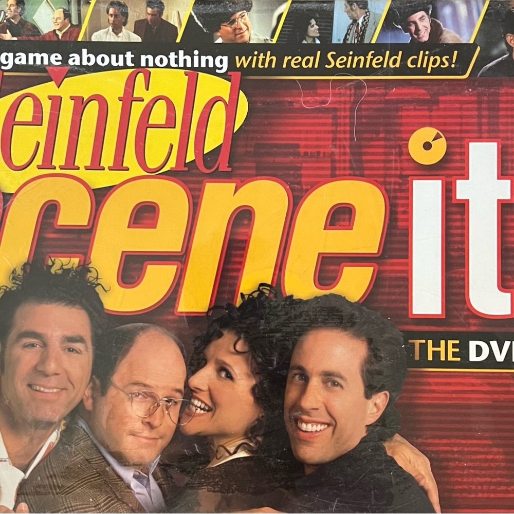 Seinfeld Scene It? Trivia/board game! Still in plastic wrap, never been played!